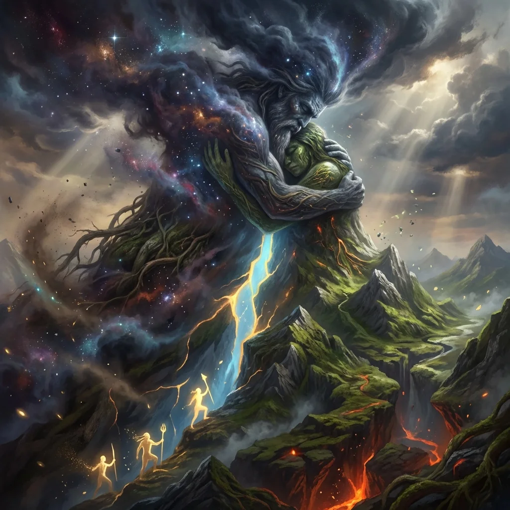 Ranginui and Papatūānuku