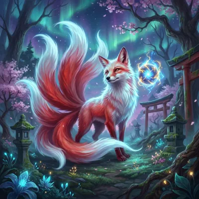 Kitsune (Nine-Tailed Fox)