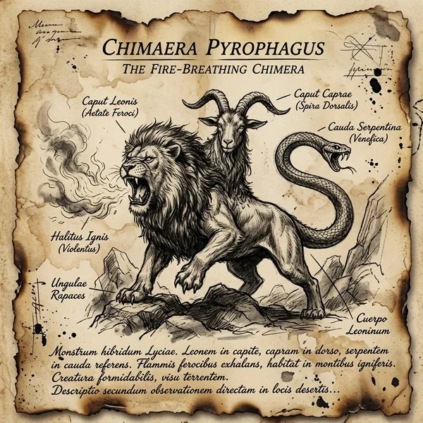 The Chimera: The Triple-Headed Inferno