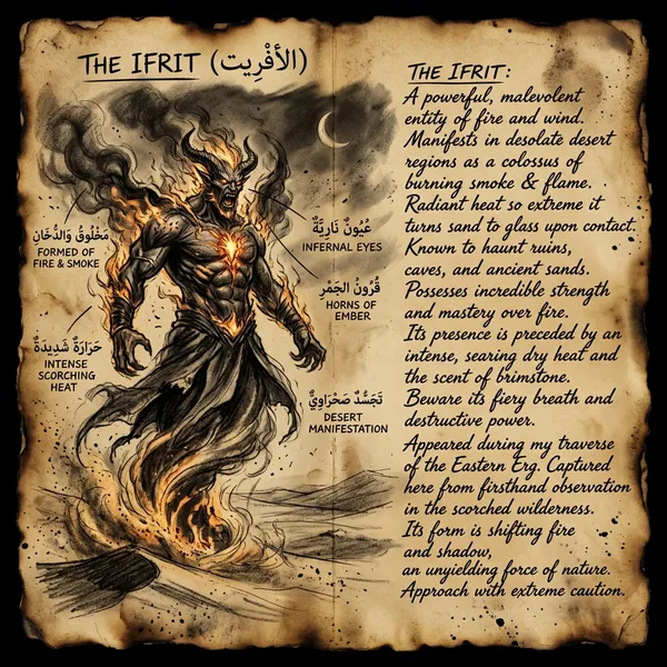 The Ifrit: The Fiery Jinn
