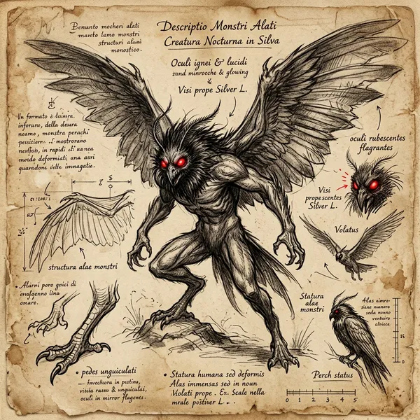 The Mothman: Eyes in the Appalachian Dark