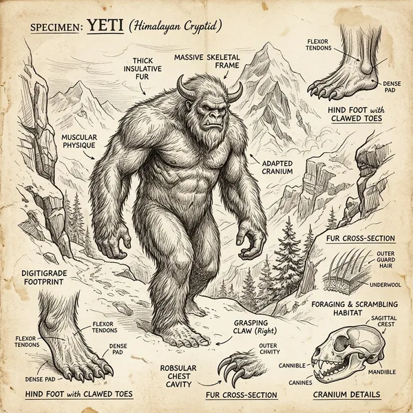 The Yeti: Guardian of the High Peaks