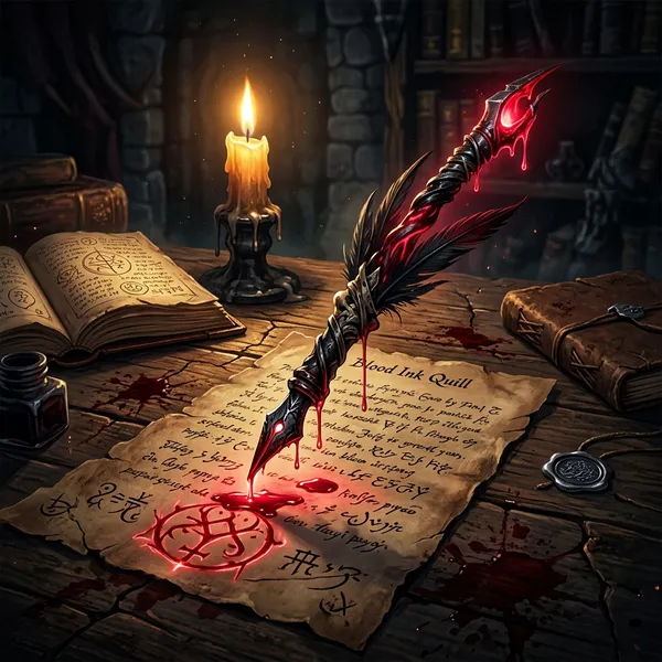 Chronicles of the Veil - The Blood-Ink Quill