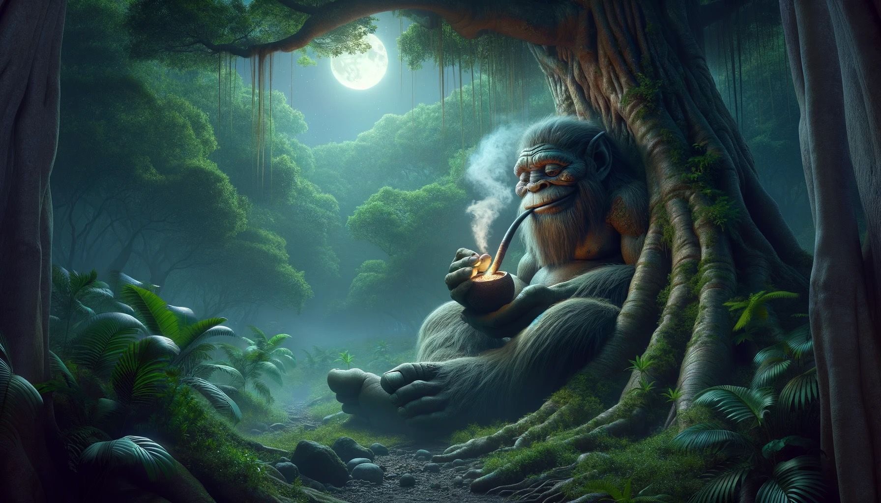 Kapre: The Smoky Giant of the Jungle