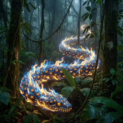 Boitatá: The Fire Serpent