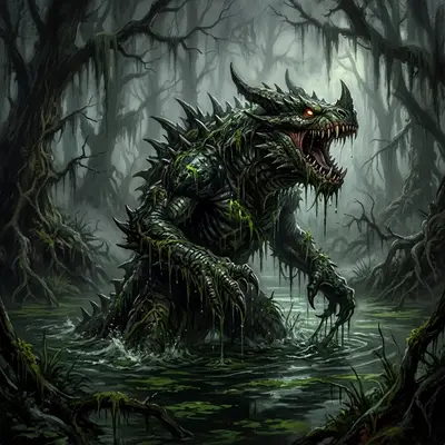 Top 10 Swamp Monsters and Bog Mythical Creatures